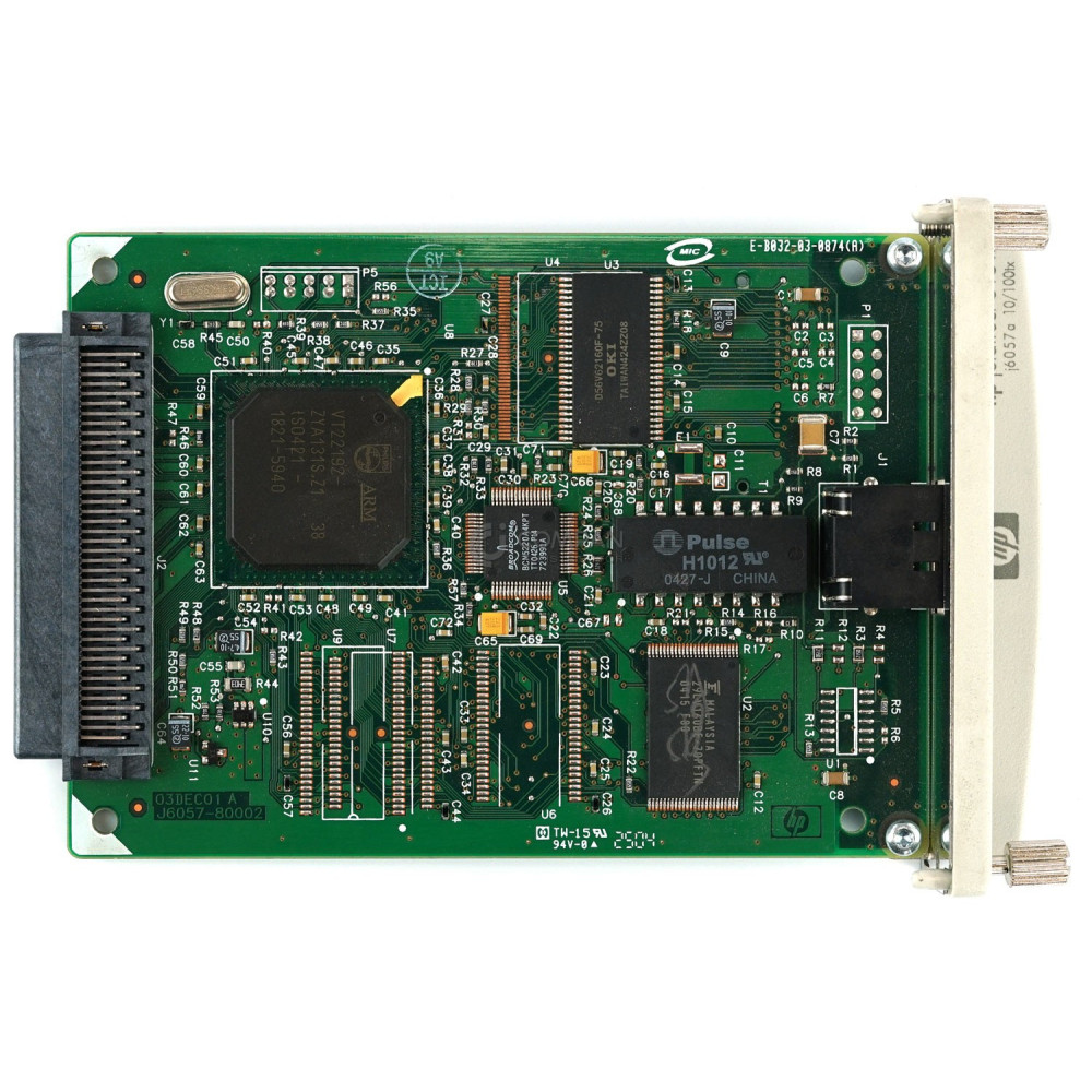 J6057-60002 HP 615N 10/100 ETHERNET PRINT SERVER CARD J6057A
