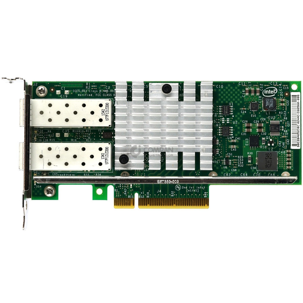 X520-DA2 LP INTEL X520-DA2 10GB DUAL PORT NETWORK CARD LOW PROFILE E10G42BTDAG1P5, E68793-007