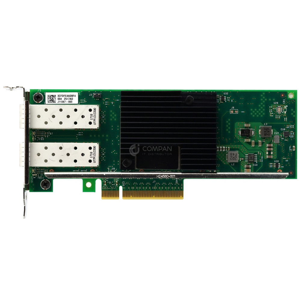 X710DA2BLK LP INTEL X710-DA2 10GB PCI-E DUAL PORT SFP+ NETWORK CARD LOW PROFILE R730/740 X710-DA2 LP
