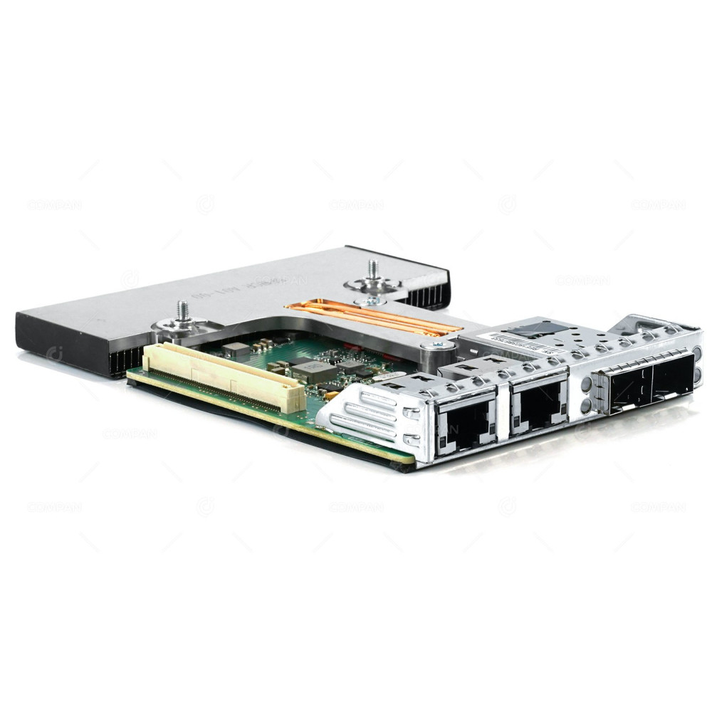 5V6Y4 DELL QLOGIC QL4126 DUAL PORT 10GB SFP+ DUAL PORT 1GB  ETHERNET PORT NETWORK DAUGHTER CARD