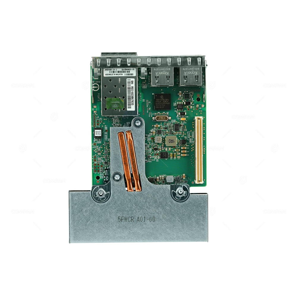 5V6Y4 DELL QLOGIC QL4126 2-PORT SFP+ 2-PORT RJ-45 NETWORK DAUGHTER CARD