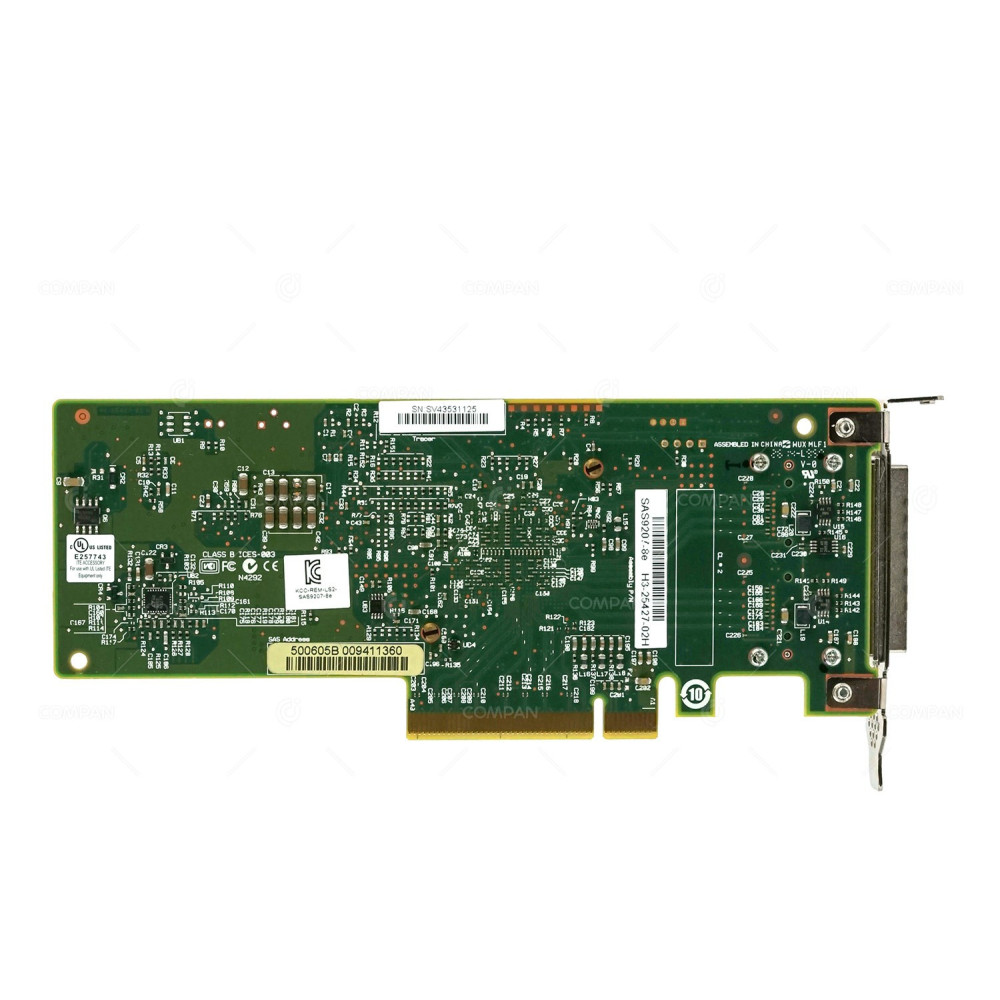 9207-8E LP LSI LOGIC 8-PORT EXTERNAL 6GB SAS SATA 3.0 X8  HOST BUS ADAPTER PCI-E LOW PROFILE