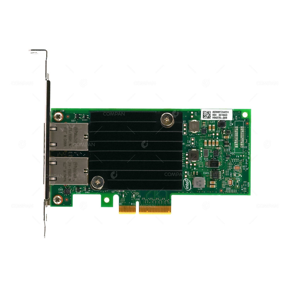 FKHKC DELL INTEL X550-T2 DUALPORT 10GB PCIE 3.0 X16 ETHERNET CONVERGED  NETWORK ADAPTER