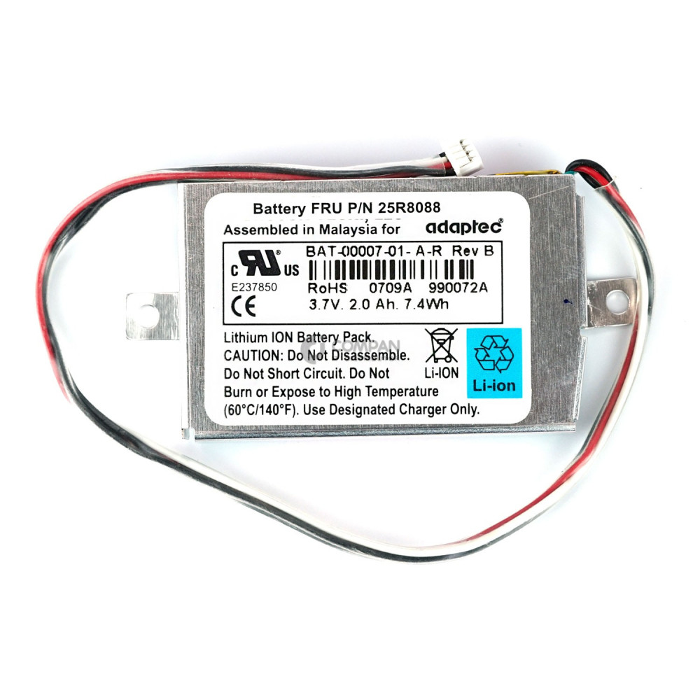 25R8088 IBM XSERIES SERVERAID 8K SAS CONTROLLER CARD BATTERY