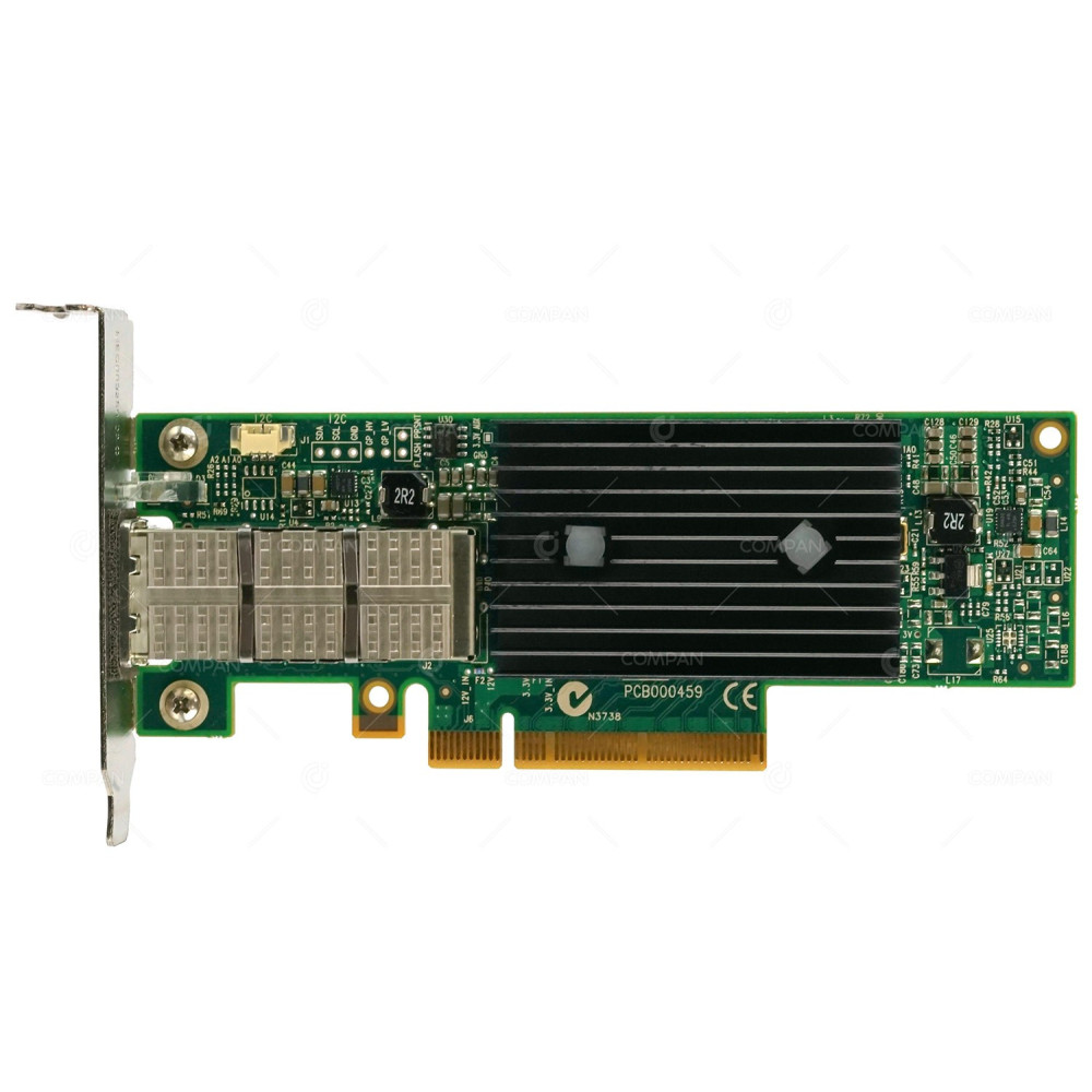 MCX353A-TCBT LP MELLANOX SINGLE PORT CONNECTX-3 FDR10 INFINIBAND 10GIGE QSFP PCI-E ADAPTER LOW PROFILE