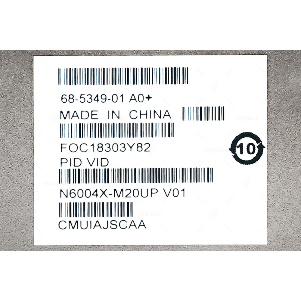 N6004X-M20UP CISCO UNIFIED 20 PORT 10GB SFP+ ETH/FCOE OR 8GB FC EXPANSION MODULE FOR NEXUS 6004