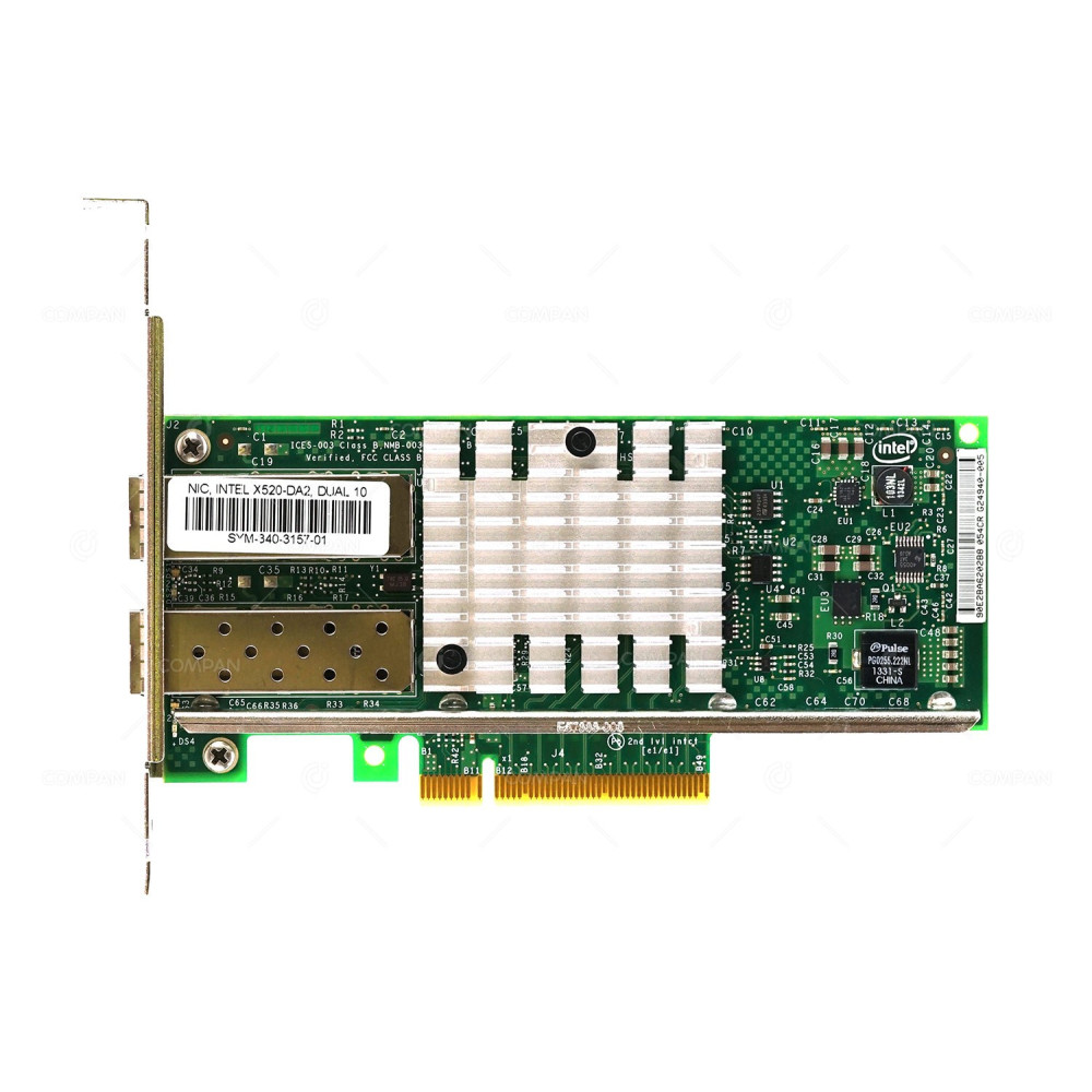 SYM-340-3157-01 SYMANTEC INTEL X520-DA2 10GB DUAL PORT CONVERGED ETHERNET NIC ADAPTER