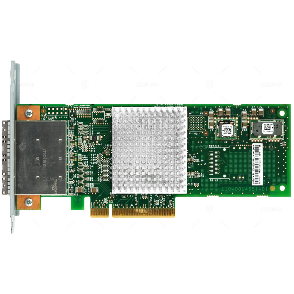 00L4650 IBM 8GB QUAD PORT 6GB FIBRE CHANNEL FC HOST INTERFACE CARD FOR STORWIZE V3700 V5000 G1