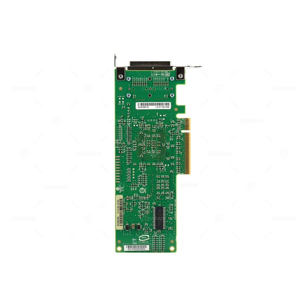 L3-01123-04E LP LSI DUAL PORT 3G PCI-E X8 SAS HOST BUS ADAPTER HBA LOW PROFILE FOR DATA DOMAIN DD690