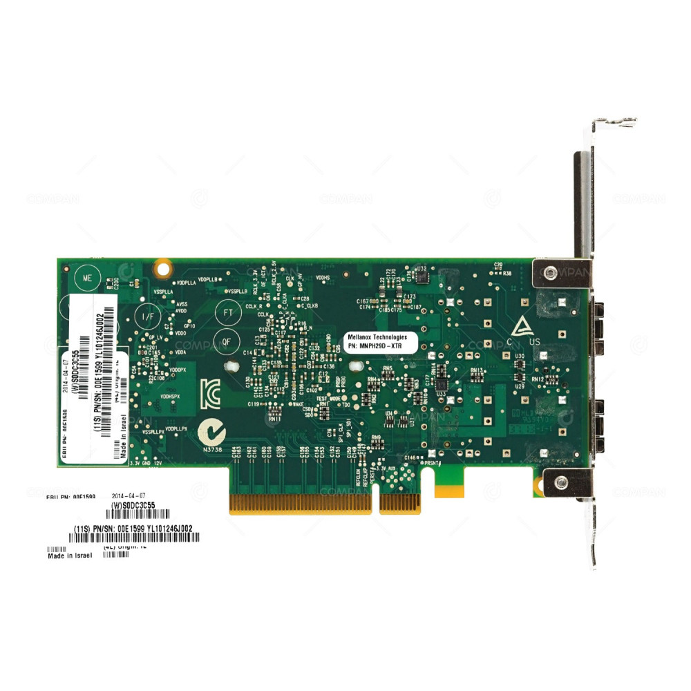 EC30 IBM PCIE2 2 PORT 10GB SFP+ ROCE SR ADAPTER FOR S824 PSERIES POWER8