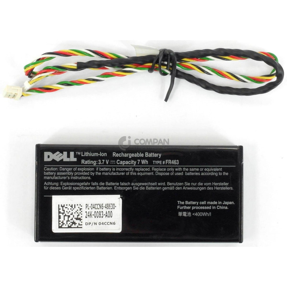 4CCN6 DELL RAID BATTERY FOR DELL PERC H700 5I 6I