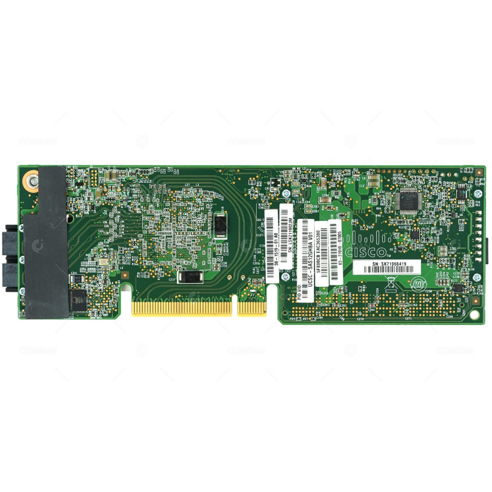 UCSC-SAS12GHBA CISCO STORAGE CONTROLLER 24 PORT 12GB PCIE MODULAR SAS 2X SFF-8643 JBOD HOST BUS ADAPTER HBA RAID CARD FOR UCS C240 M4 30-1519-01, 03-27010-07005