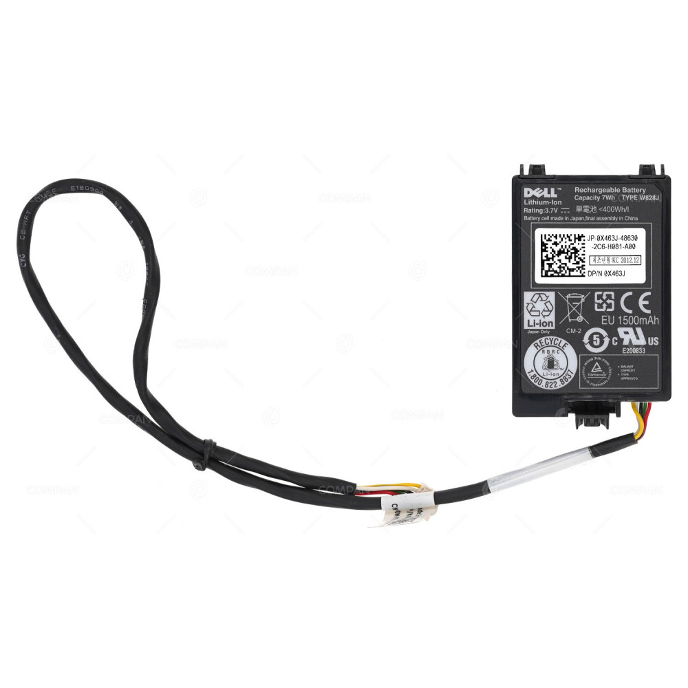 X463J DELL RAID CONTROLLER BATTERY FOR PERC 5I 6I BLADE M610 M910