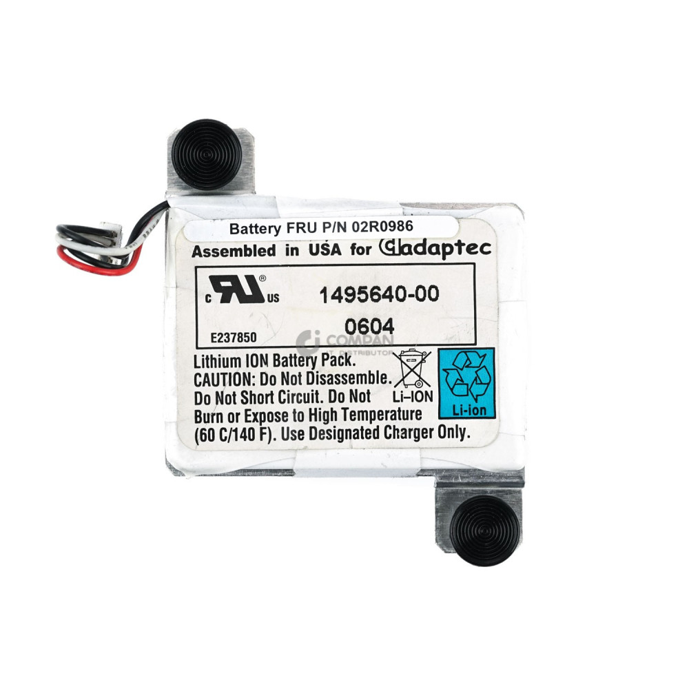 02R0986 IBM  BATTERY FOR RAID 6M U320 SCSI