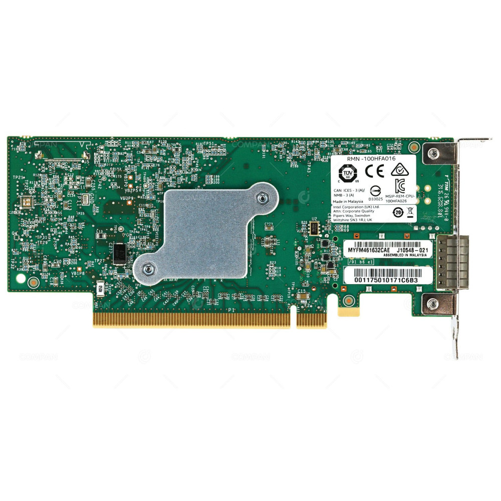 J10548-021 LP INTEL SINGLE PORT 100GB QSFP28 HOST FABRIC INTERFACE LOW PROFILE