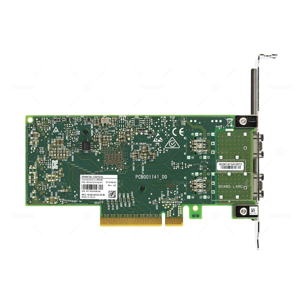 MCX4121A-ACAT MELLANOX CONNECTX-4 LX 25GBE 2-PORT SFP28 PCI-E NETWORK ADAPTER