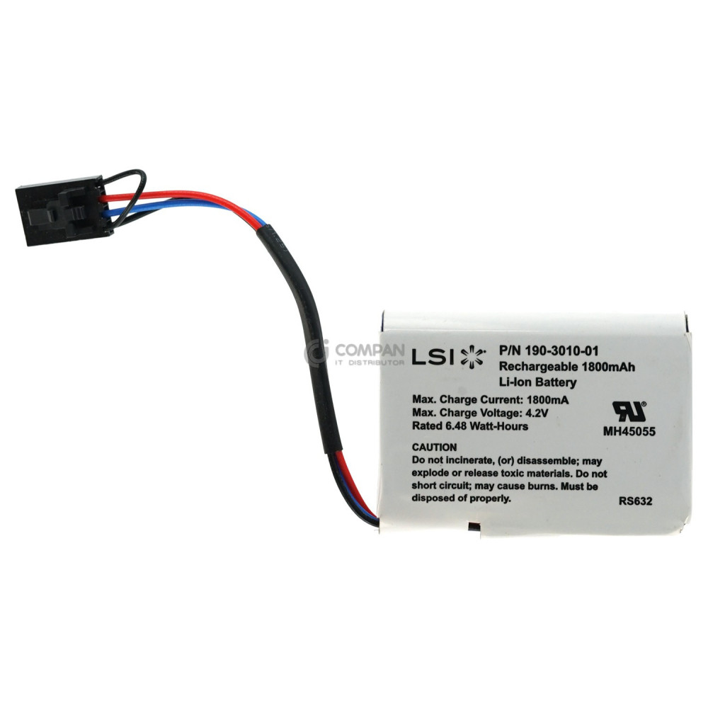 190-3010-01 LSI BATTERY BACKUP UNIT FOR RAID CONTROLLER -