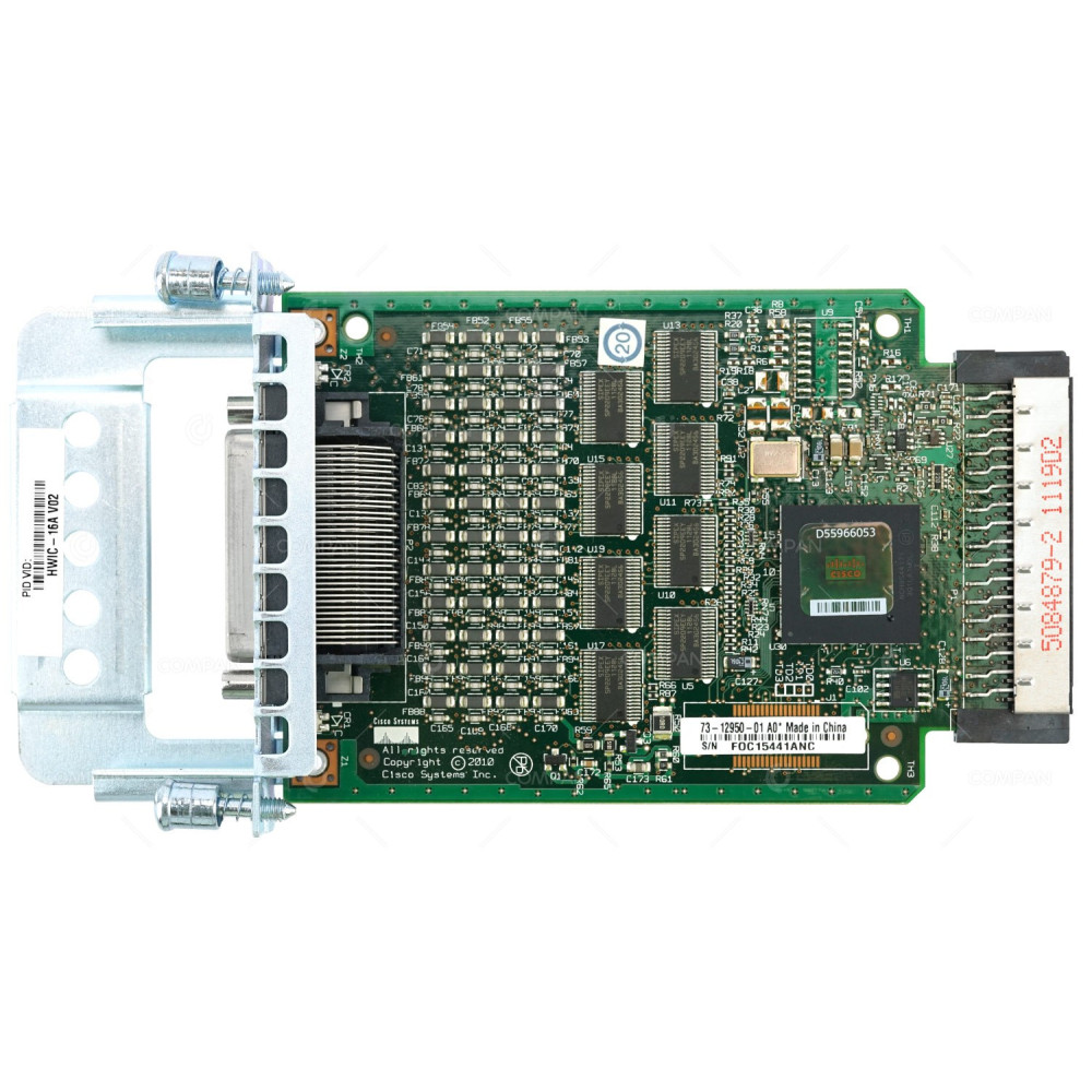 HWIC-16A CISCO 16 PORT ASYNCHRONOUS HIGH SPEED WAN INTERFACE CARD