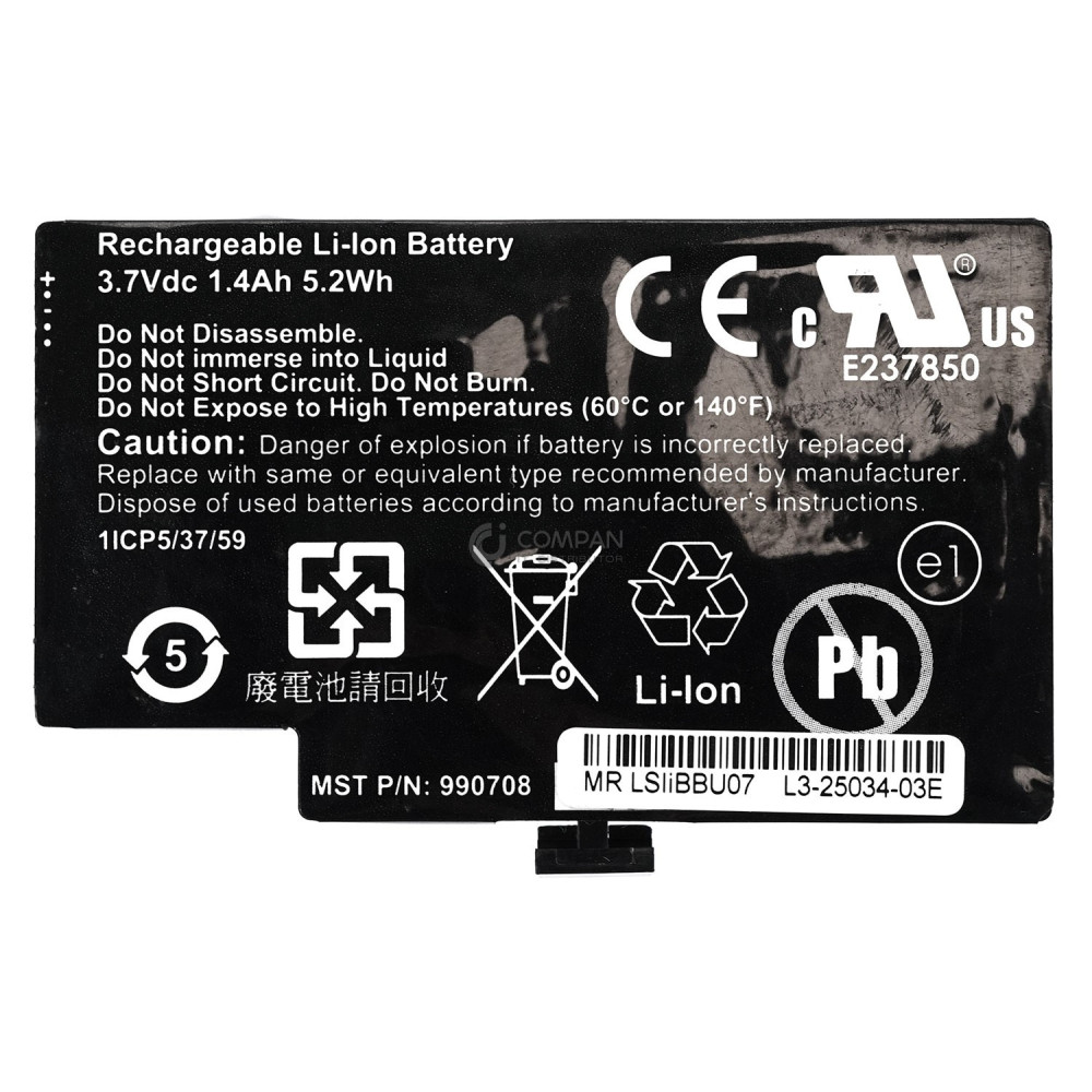L3-25034-03E LSI MEGARAID BATTERY BACKUP UNIT 31503-02, LSIIBBU07, 990708