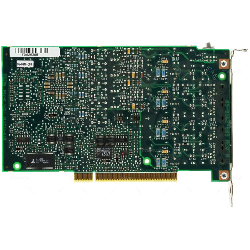 85-0562-009 DIALOGIC D/4PCI-EURO QUAD PORT PCI VOICE CARD FOR TELECOM NETWORK 96-0446-008