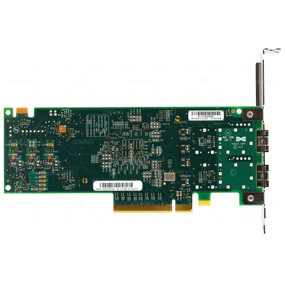 A3C40201684 FUJITSU DUAL PORT 32GB FC PCI-E HOST BUS ADAPTER P011324-21G, PFC_EP_LPE32002-M2-F