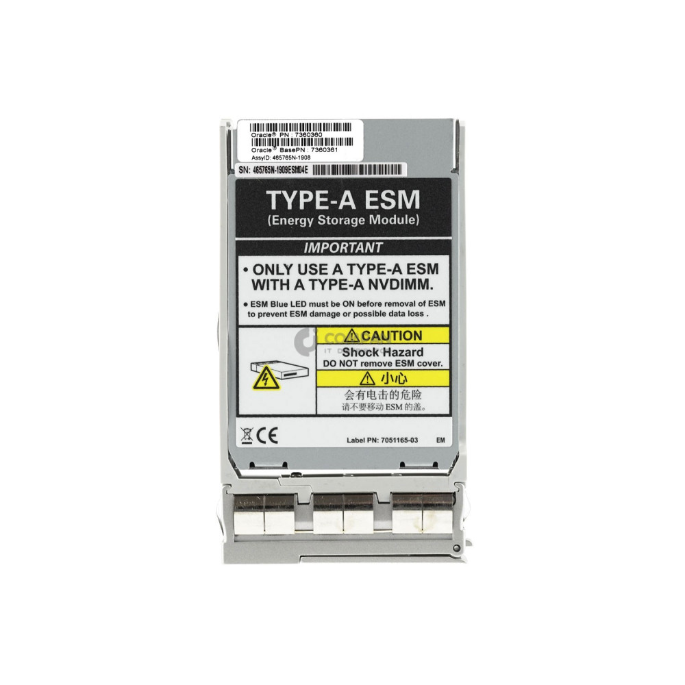 7360360 SUN ORACLE ENERGY STORAGE MODULE TYPE-A ESM 7360361, 465765N-1908