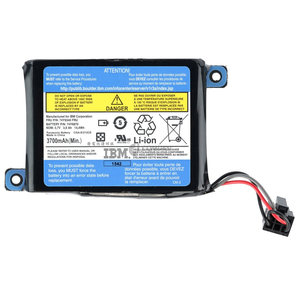 74Y9340 IBM CACHE BATTERY PACK FOR POWER 740 PSERIES POWER6 74Y6870