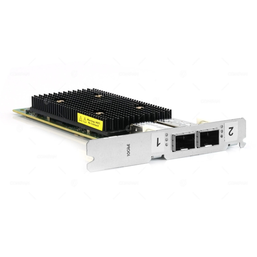 H6Z10A HPE DUAL PORT 10GB SFP+ PCIE 3X8 FOR ISCSI FCOE PERFORMANCE ETHERNET ADAPTER FOR STORESERV 3PAR 8000 8200 8400 8440 8450 20000 809799-001, C8S94-60001, HD8310405-74, QTH8362-CU-HP-T