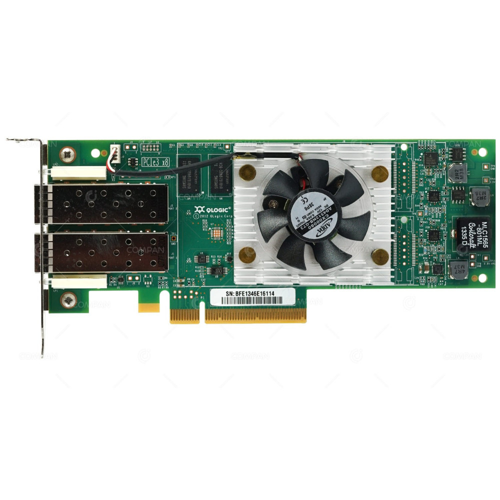 QLE2672-F QLOGIC DUAL PORT 16GB FC PCI-E X8 HOST BUS ADAPTER