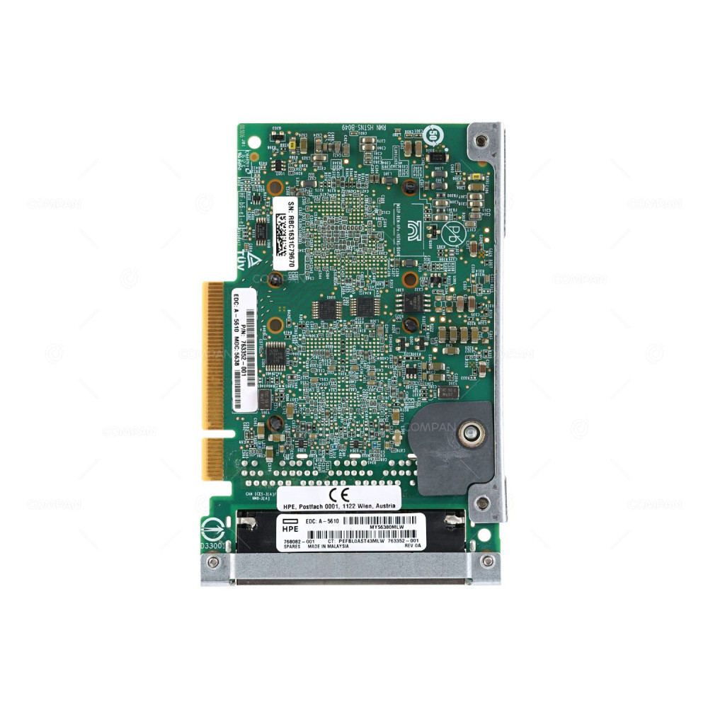 768082-001 HPE FLEXFABRIC 536FLR-T 10GB 4-PORT RJ45 57840S PCIE 3.0 X8 NETWORK ADAPTER G9 G10 764302-B21, 763352-001, 536FLR-T, CU0410434-01, QDH8454-HP