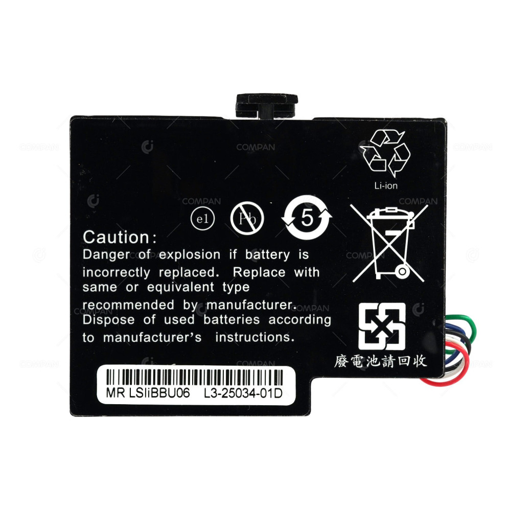 L3-25034-01D LSI MEGARAID IBBU06 MEMORY BACKUP BATTERY LSIIBBU06, 29707-01