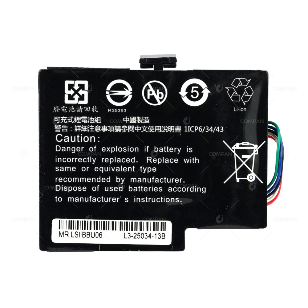 L3-25034-13B LSI MEGARAID IBBU06 MEMORY BACKUP BATTERY LSIIBBU06, 29707-02