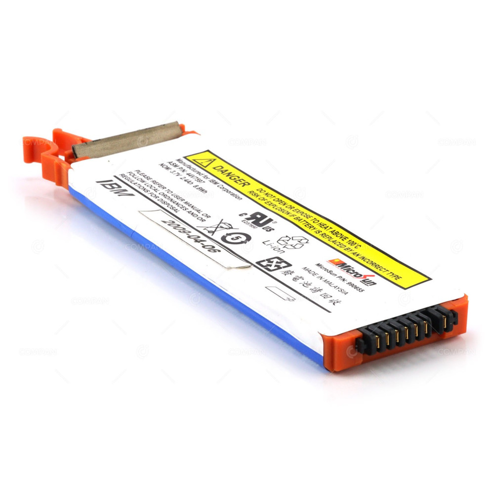 44V7597 IBM 3.7V 2.4AH 8.9WH BATTERY BACKUP FOR IBM 574E CONTROLLER