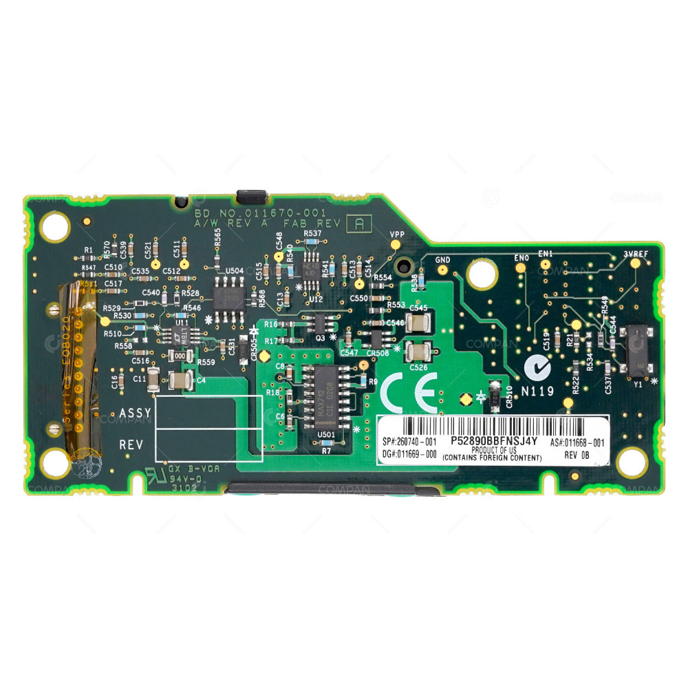 120978-001 HP COMPAQ 4.8V NIMH BATTERY FOR DL580 G2 011669-000, 011668-001, 260740-001, 401026-001