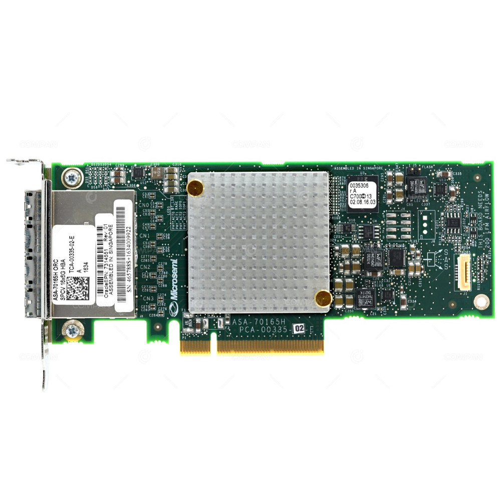 7314551 SUN ORACLE QUAD PORT 16X6G SAS-2 ADAPTER LOW PROFILE TCA-00335-02-E