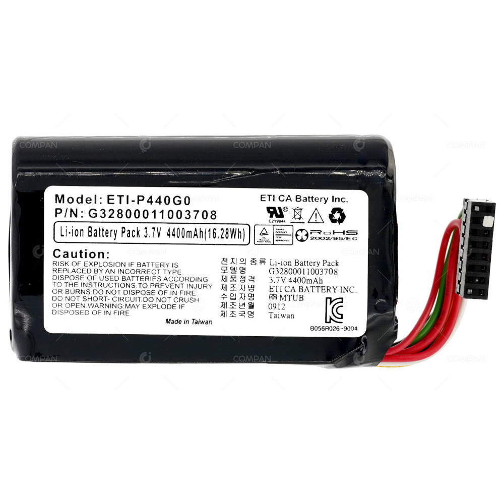 G32800011003708 PROMISE TECHNOLOGY 3.7V 4400MAH BATTERY FOR VESSRAID 1830S ETI-P440G0
