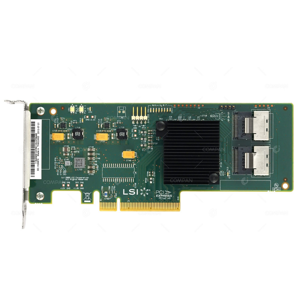 45W9122 IBM LSI SAS9201-8I SAS-2 SATA 6G PCI-E HOST BUS ADAPTER LOW PROFILE