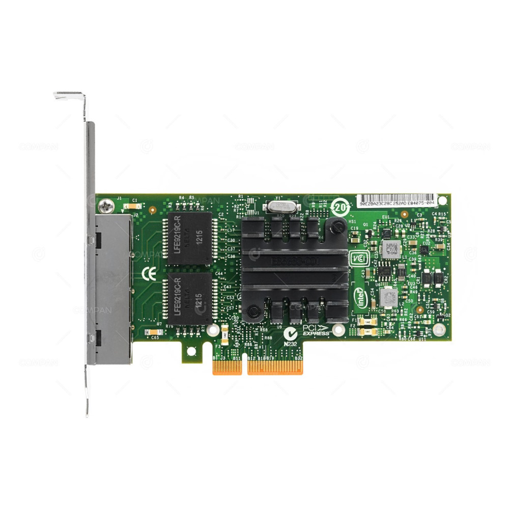 E84075-004 INTEL I350-T4 QUAD PORT 1GB RJ-45 ETHERNET PCI-E ADAPTER