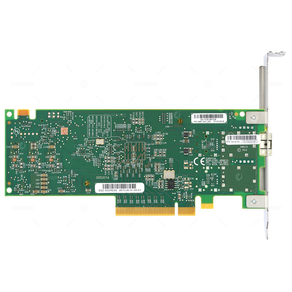 870001-001 / HPE SN1200E 16GB SINGLE PORT FIBRE CHANNEL HOST BUS ADAPTER