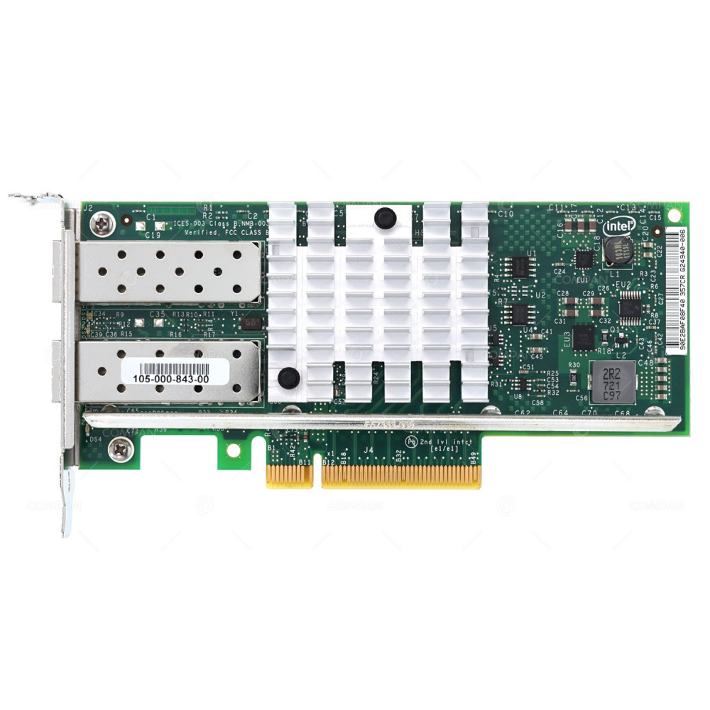 105-000-843-00 LP EMC INTEL X520-DA2 2-PORT 10GB SFP+ ADAPTER FOR ISILON H500