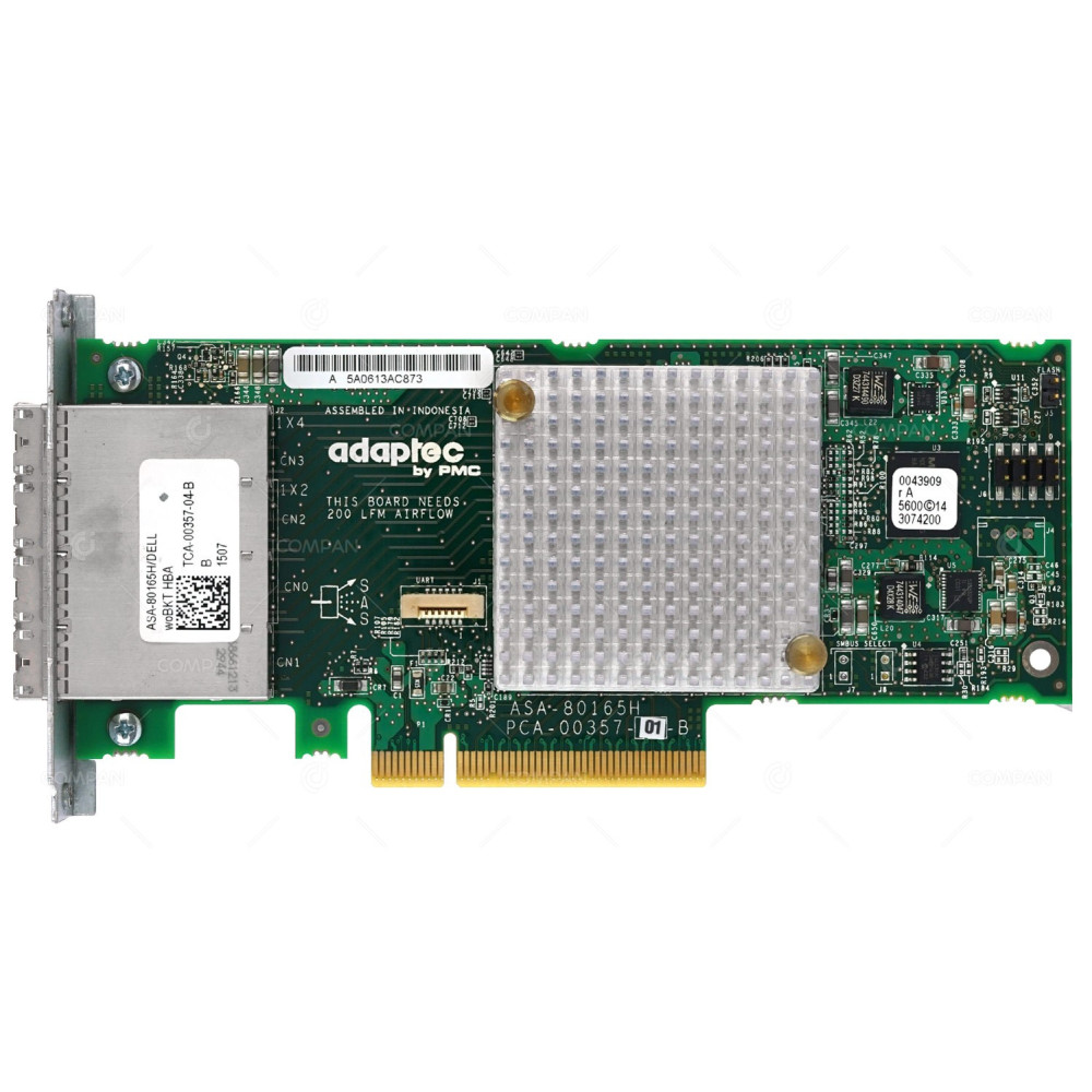 423G7 DELL 4 PORT 12GB SAS FRONT END INTERFACE CARD FOR SCV2020 0423G7, ASA-80165H, PCA-00357