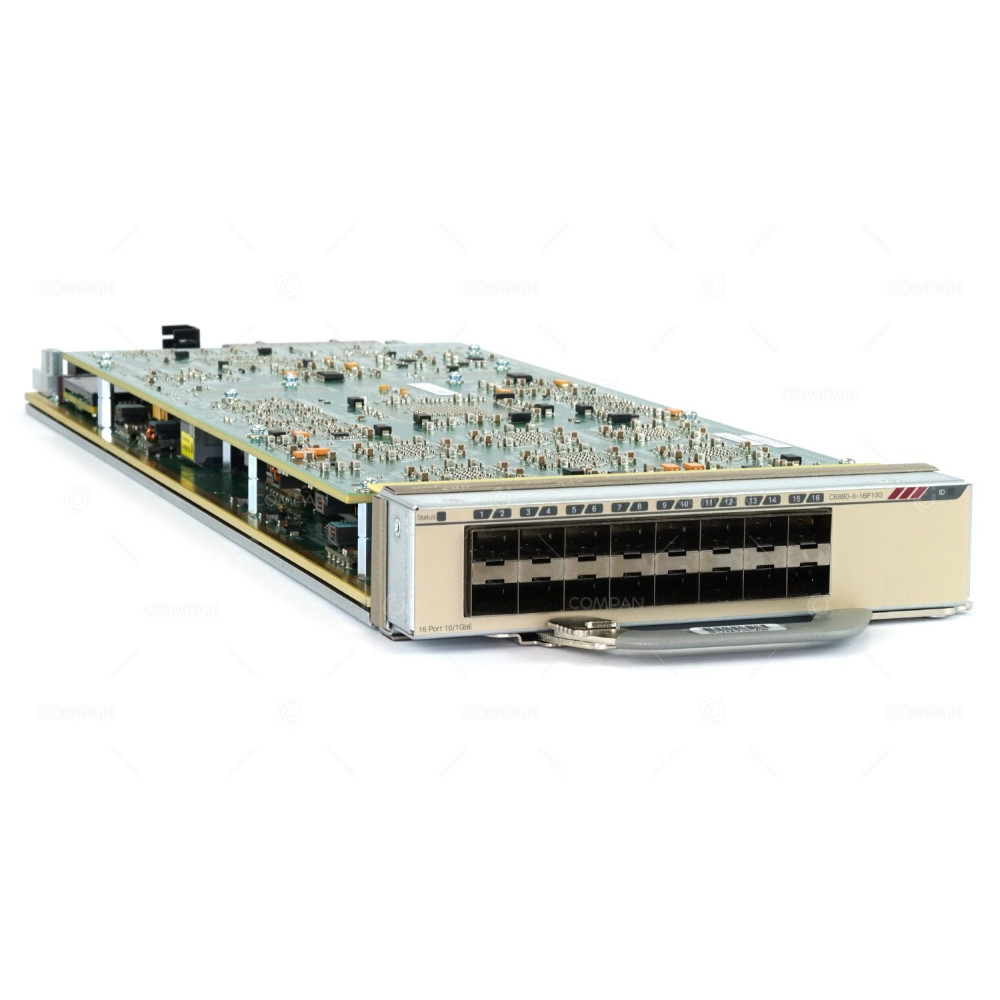 C6880-X-16P10G CISCO 16PORT 10GB SFP+ MULTI RATE PORT CARD FOR CATALYST 6880-X