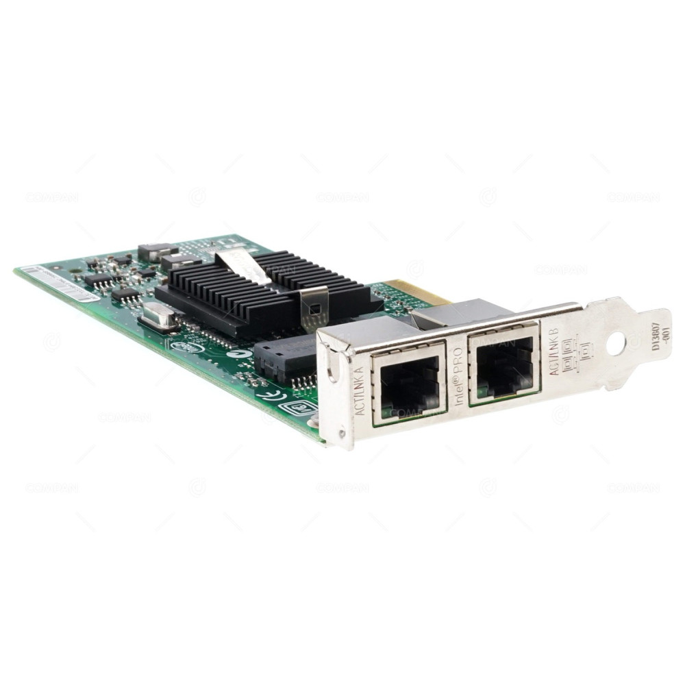 D50868-004 LP INTEL EXPI9402PT PRO/1000 PT GIGABIT DUAL PORT PCI-E SERVER ADAPTER LOW PROFILE EXPI9402PT