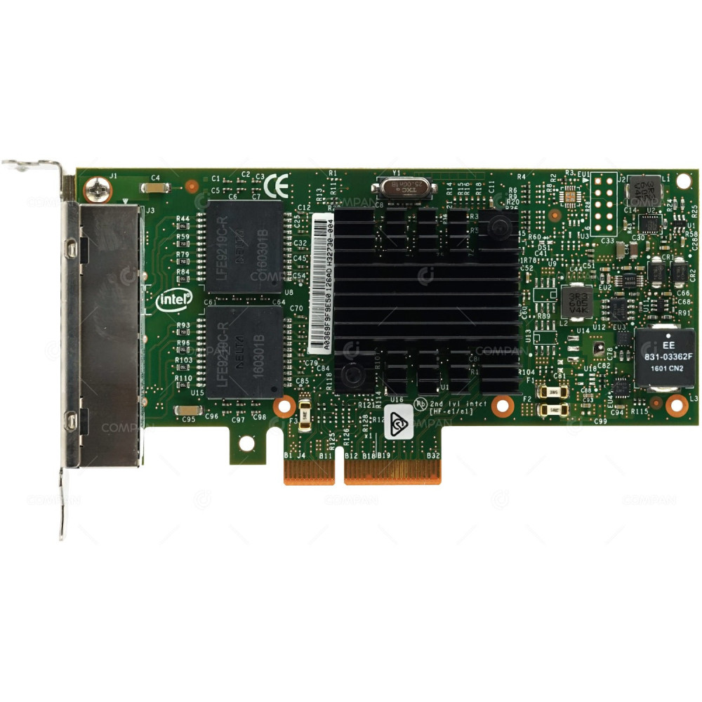 I350-T4 LP INTEL I350-T4 QUAD PORT GIGABIT ETHERNET PCI-E ADAPTER LOW PROFILE I350T4G2P20, H32730-003,  H32730-004
