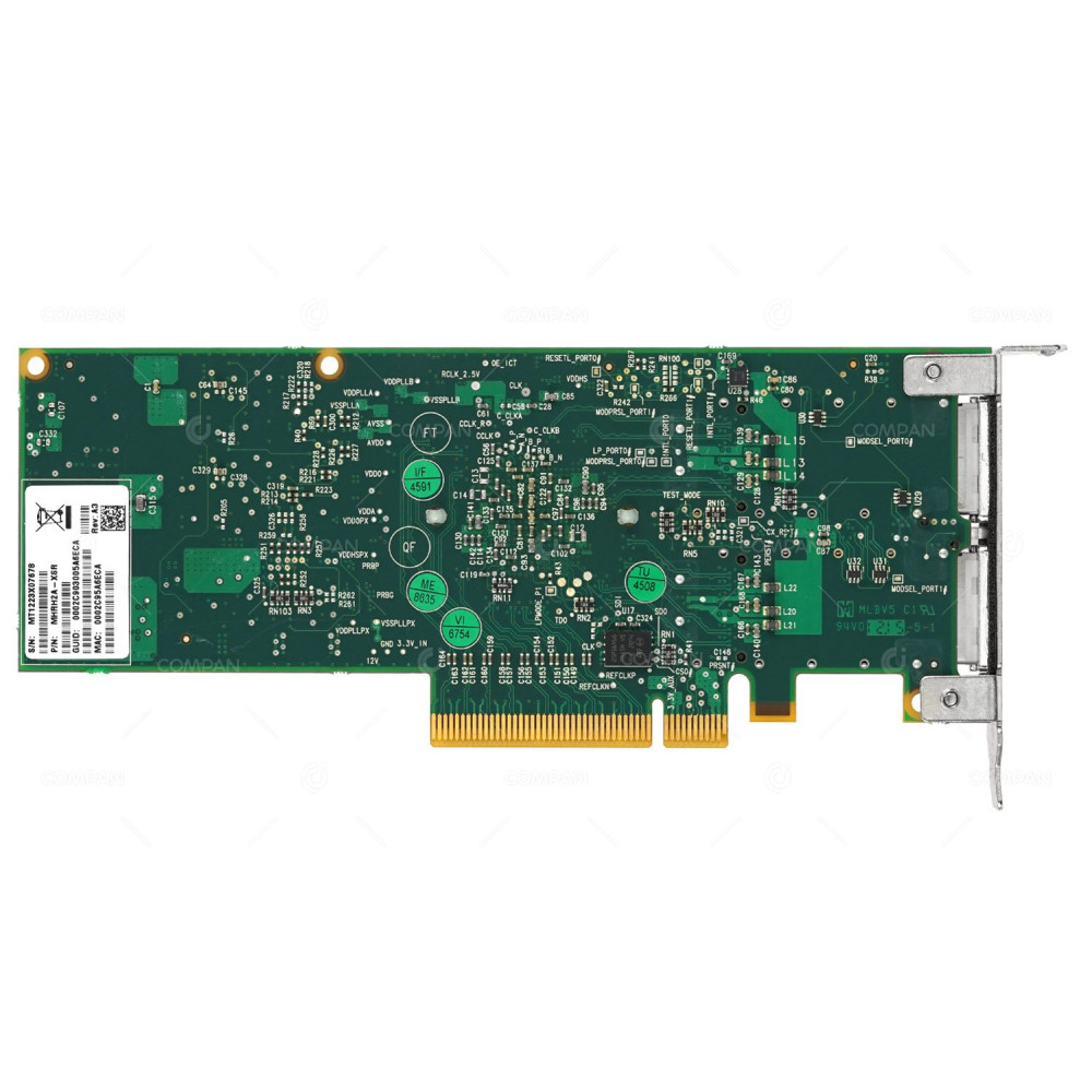 MHRH2A-XSR LP MELLANOX CONNECTX-2 DUAL PORT 10GB HCA NIC PCIE NETWORK ADAPTER LOW PROFILE -
