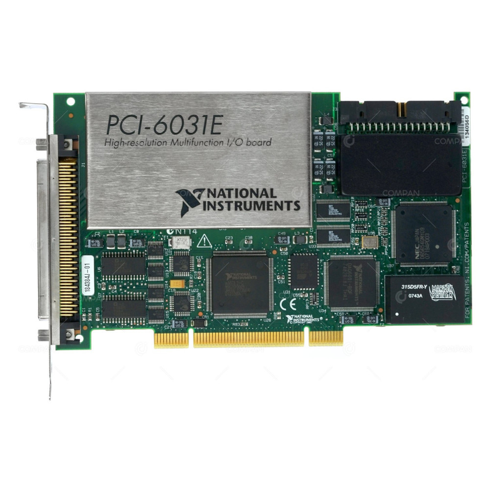 PCI-6031E NATIONAL INSTRUMENTS PCI-6031E HIGH-RESOLUTION MULTIFUNCTION I/O PCI CARD 184384J-01, 7765