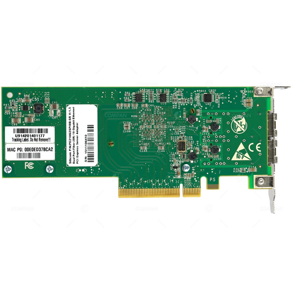 PE210G2SPI9B-XR-LP-T4100 SILICOM DUAL-PORT 10GB SFP+ PCI-E ADAPTER LOW PROFILE	FOR TS4100 PE210G2SPI9B-XR-LP