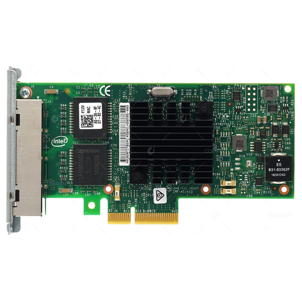 XYJ2V DELL I350-T4 QUAD PORT 1GB LOW PROFILE FOR SCV2020 0XYJ2V, H50595-002