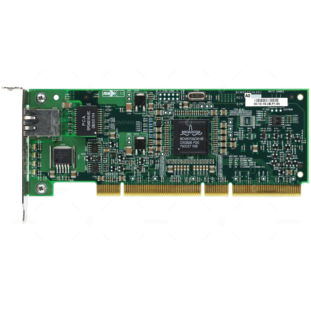 39Y6081 LP  IBM NETXTREME 1000T DUAL PORT ETHERNET ADAPTER LOW PROFILE