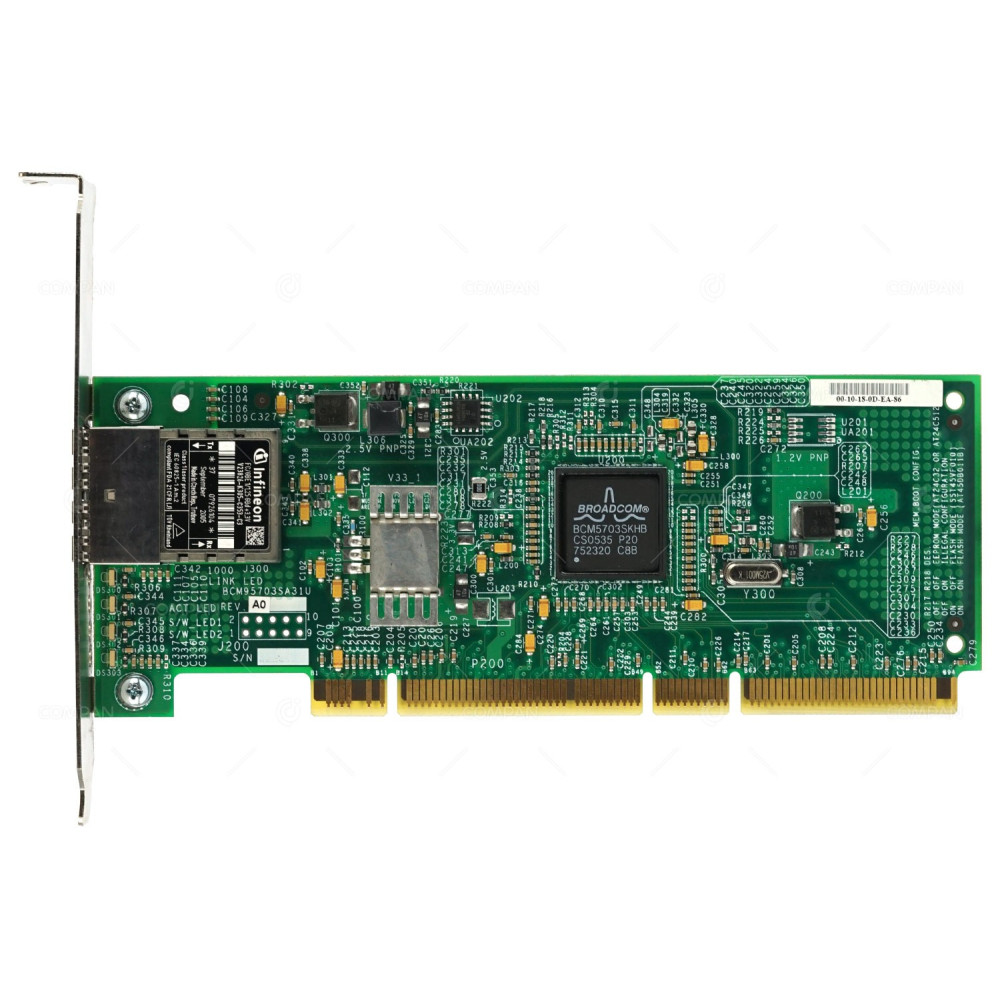 39Y6090  IBM NETXTREME DUAL PORT 1000SX ETHERNET PCI-X ADAPTER